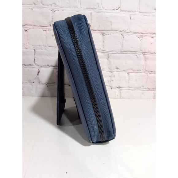 Monos Metro Classic Folio Kit in Oxford Blue Vegan Leather NWOT - Picture 9 of 13